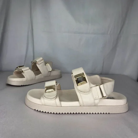 Steve Madden Women's Marnie Slingback Sandal Bone Cream - Picture 2 of 6